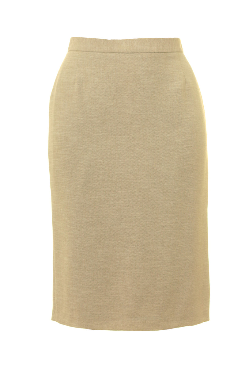 Beige pencil skirt outlet uk