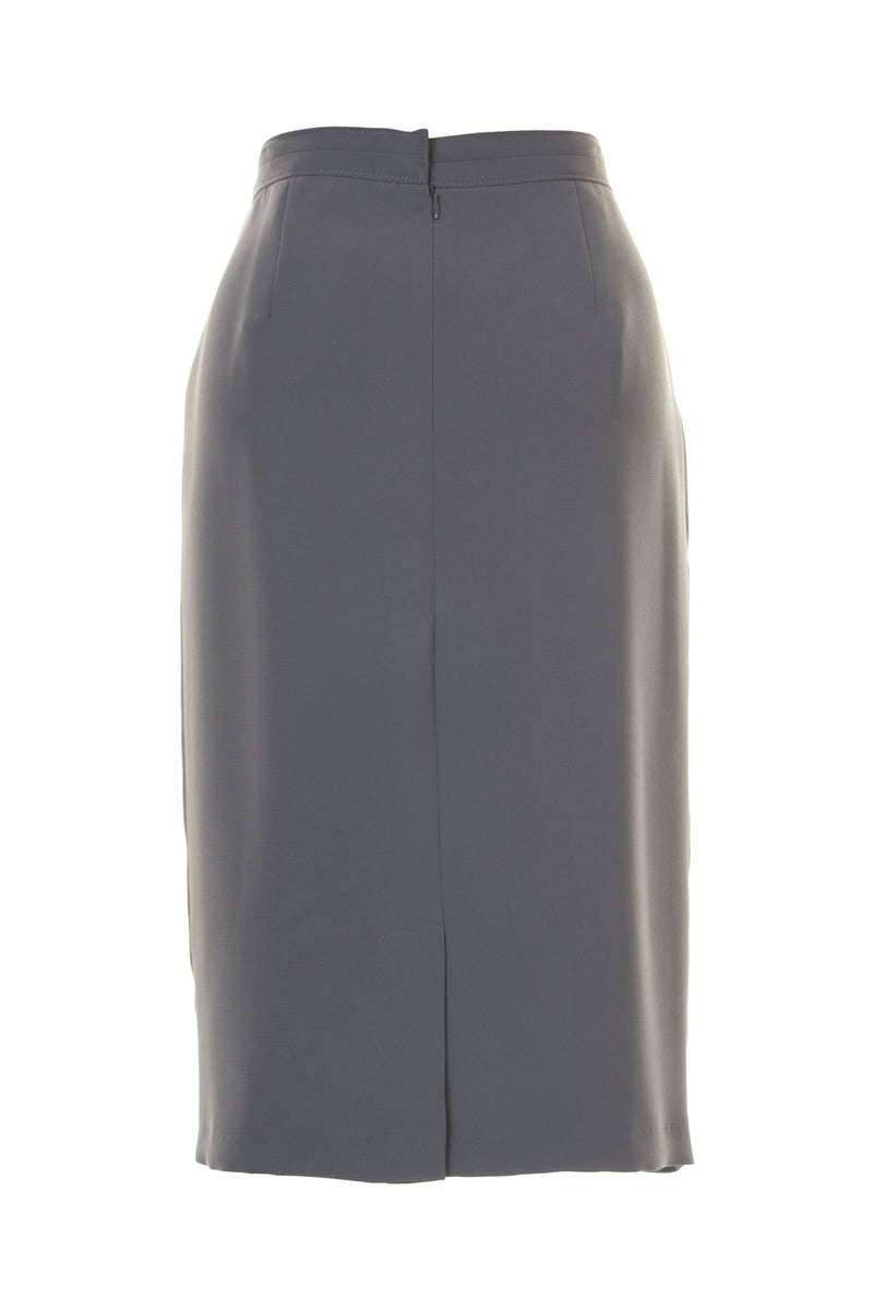 Busy Clothing Womens Grey Pencil Skirt