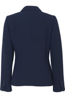 Busy Clothing Navy Suit Jacket Back View
