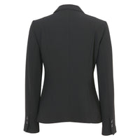 Back view of Busy Black Suit Jacket Blazer