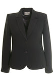 Busy Clothing Womens Honeycomb Black Suit Jacket Blazer