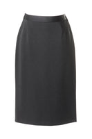 Busy Clothing Womens Fine Knitted Black Pencil Skirt