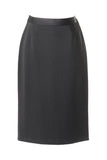 Busy Clothing Womens Fine Knitted Black Pencil Skirt