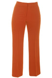 Busy Ladies Orange Smart Trousers Front View