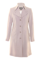 Busy Ladies Light Cream Pink Mid Length Trench Coat Mac