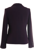 Busy Clothing Womens Honeycomb Plum Suit Jacket Blazer