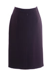 Busy Clothing Womens Honeycomb Plum Pencil Skirt