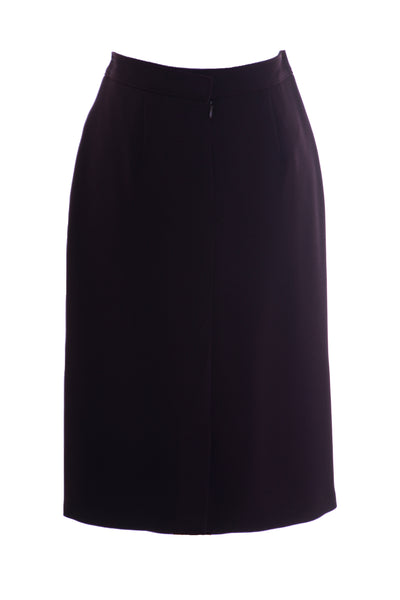 Busy Clothing Womens Honeycomb Plum Pencil Skirt
