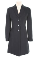 Busy Clothing Womens Black Long Suit Jacket