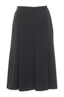 Busy Clothing Women Panelled Skirt Black Back View 28 inch