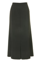 Busy Clothing Womens Sparkle Black Long Flared Skirt