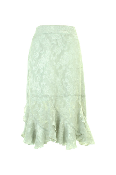 Busy Clothing Womens Pale Green Lace Skirt