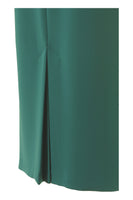 Busy Clothing Womens Jade Green Long Skirt Back Split Vent