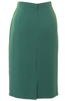 Busy Clothing Womens Jade Green Pencil Skirt