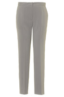 Busy Clothing Womens Silver Grey Narrow Leg Trousers with Elastane