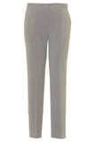 Busy Clothing Womens Silver Grey Narrow Leg Trousers with Elastane