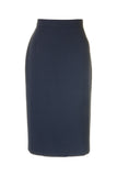 Busy Clothing Womens Sparkle Navy Pencil Skirt
