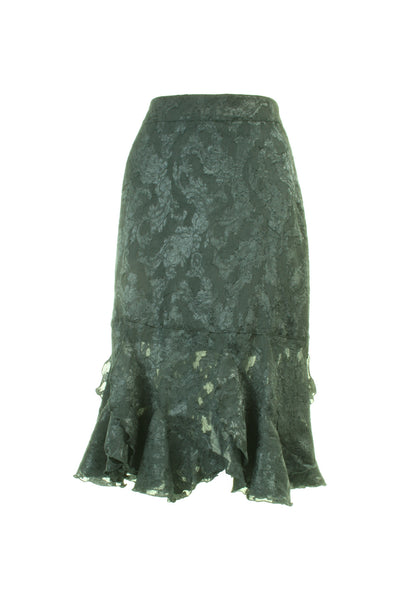 Busy Clothing Womens Black Lace Skirt