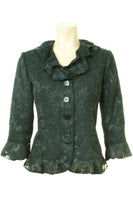 Busy Clothing Womens Black Lace Jacket