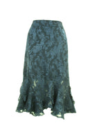 Busy Clothing Womens Navy Lace Skirt
