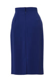Busy Clothing Womens Dark Blue Pencil Skirt