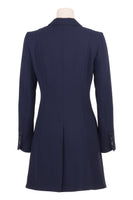 Busy Clothing Womens Navy Long Suit Jacket