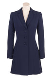Busy Clothing Womens Navy Long Suit Jacket