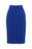 Busy Clothing Womens Royal Blue Pencil Skirt
