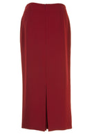Busy Clothing Womens Burgundy Red Long Skirt