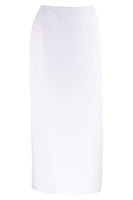 Busy Clothing Womens White Long Skirt