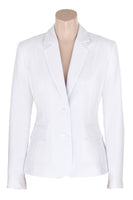 Busy Clothing Womens White Suit Jacket